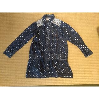 MINI-K　デニム　チュニック　シャツ　120(Tシャツ/カットソー)