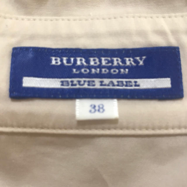 BURBERRY BLUE LABEL(バーバリーブルーレーベル)のバリーブルーレーベル＊長袖シャツ レディースのトップス(シャツ/ブラウス(長袖/七分))の商品写真