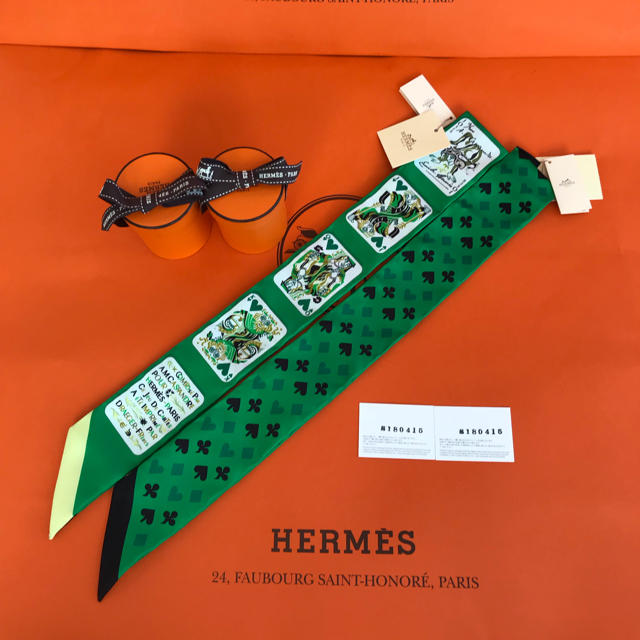 ファッション小物HERMES  ツイリー   新品