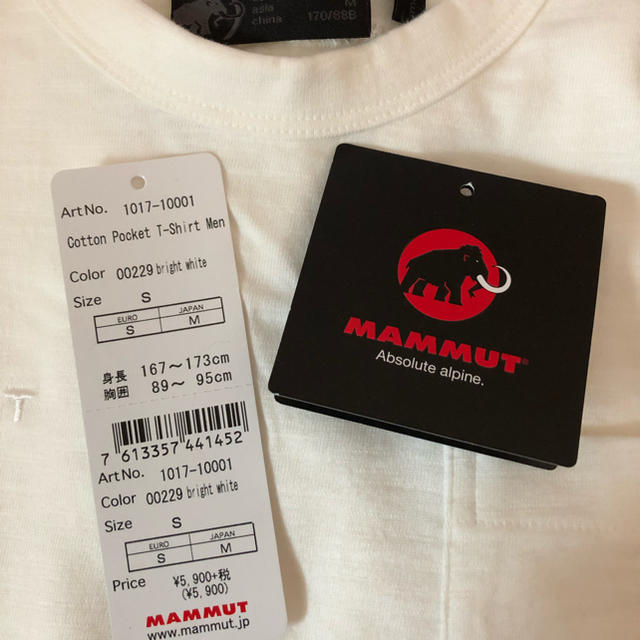 Mammut(マムート)の『MAMMUT』✨Tシャツ✨ メンズのトップス(Tシャツ/カットソー(半袖/袖なし))の商品写真