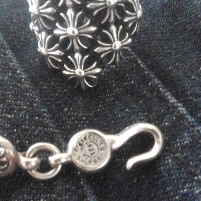 Chrome Hearts(クロムハーツ)の激安クロムハーツクロスボールネックレス メンズのアクセサリー(ネックレス)の商品写真