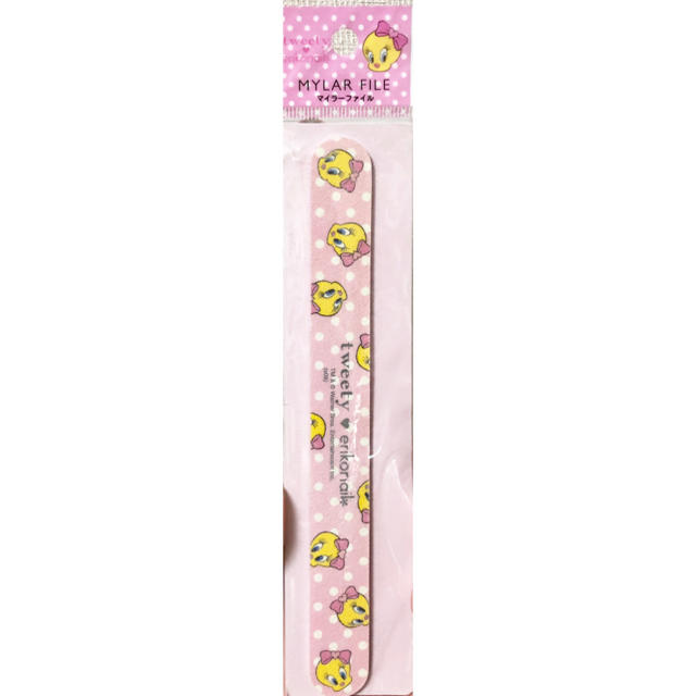 エリコネイル × tweety コラボ爪磨き 2個セット コスメ/美容のネイル(ネイルケア)の商品写真