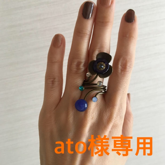 ハンドメイドリング ハンドメイドのアクセサリー(リング)の商品写真