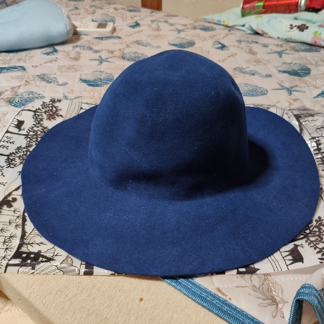 帽子UNUSED ラビット　ハット　ブルー　サイズ１