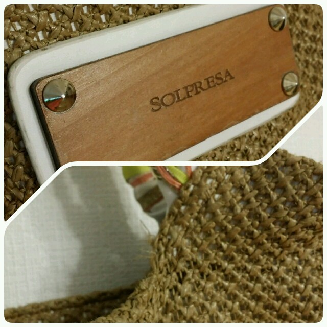 SOLPRESA(ソルプレーサ)のソルプレーサ　かごバック レディースのバッグ(トートバッグ)の商品写真