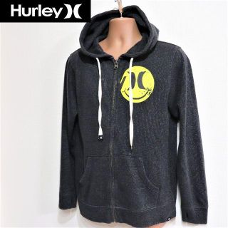 ハーレー(Hurley)のハーレー◆フロントジップパーカー◆ミックスグレー(パーカー)