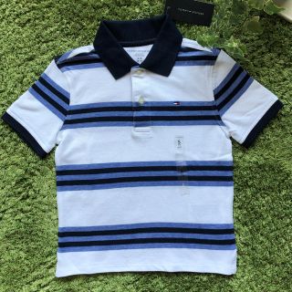 トミーヒルフィガー(TOMMY HILFIGER)の【新品】TOMMY HILFIGER キッズ鹿の子ポロシャツ(Tシャツ/カットソー)