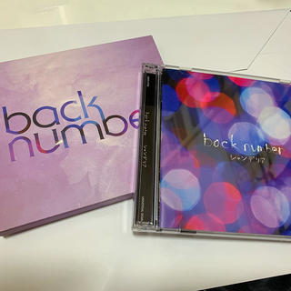 バックナンバー(BACK NUMBER)のback number 初回限定版A(ポップス/ロック(邦楽))