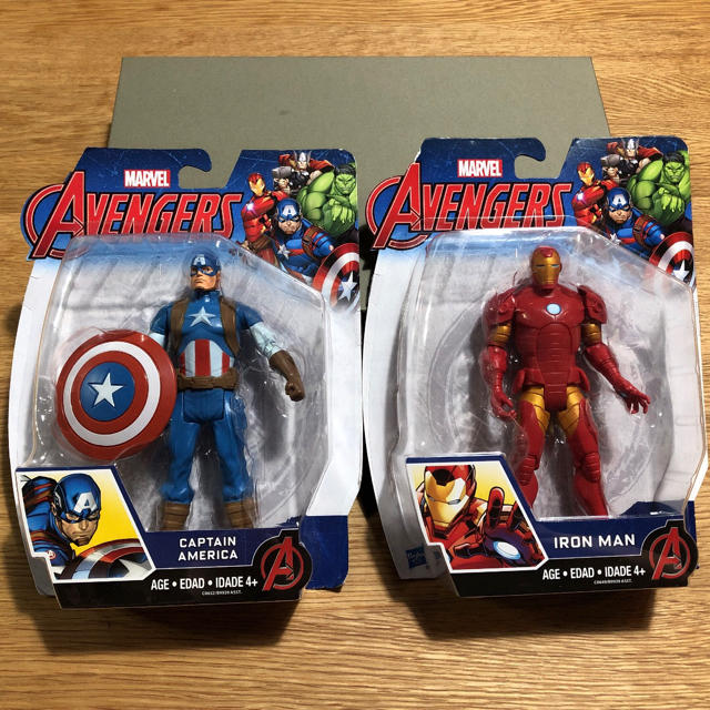 MARVEL Avengers フィギュア アイアンマン キャプテンアメリカ