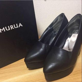 ムルーア(MURUA)の新品未使用 MURUA 厚底 ヒール (ハイヒール/パンプス)