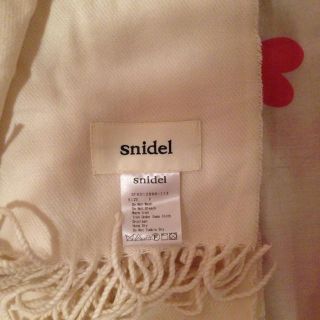 スナイデル(SNIDEL)のsnidel 新品ストール(ストール/パシュミナ)