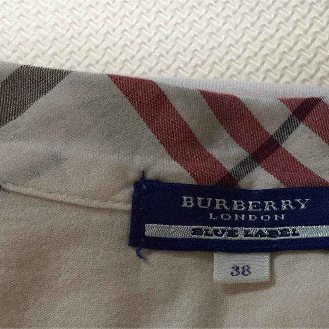 BURBERRY BLUE LABEL(バーバリーブルーレーベル)のバーバリー ブルーレーベル リボン付きカットソー レディースのトップス(カットソー(半袖/袖なし))の商品写真