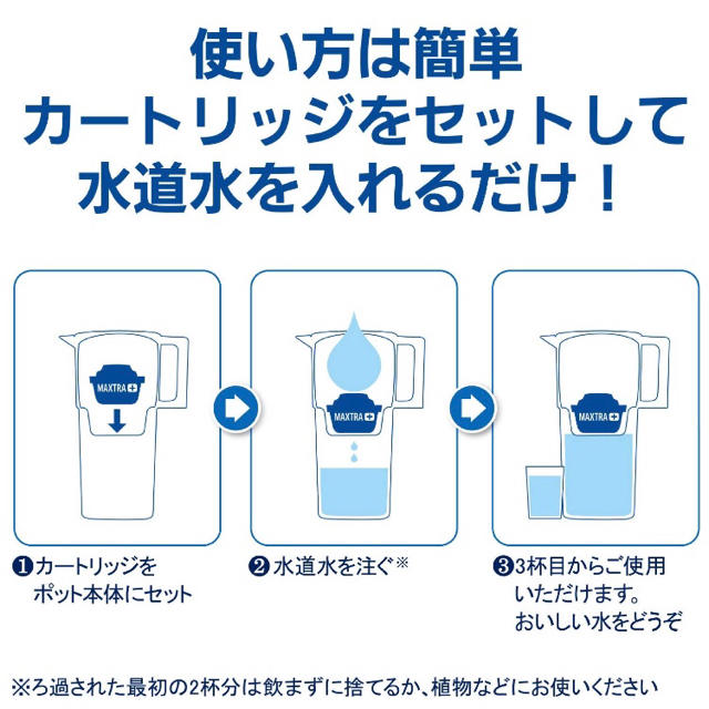 Britax(ブリタックス)のブリタ 浄水器 ポット 浄水部容量:1.0L インテリア/住まい/日用品のキッチン/食器(浄水機)の商品写真