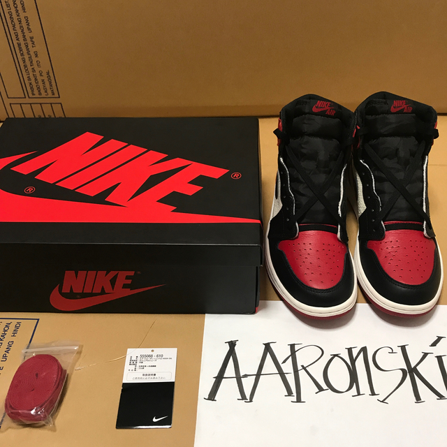 Air Jordan 1 Bred Toe (最終値下げ)