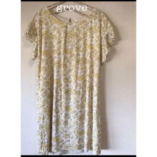 グローブ(grove)のgrove  ワンピース 新品(ひざ丈ワンピース)