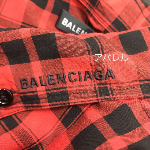 Balenciaga(バレンシアガ)の新品正規品 2019SS BALENCIAGA オーバーサイズ 38 半袖シャツ メンズのトップス(シャツ)の商品写真