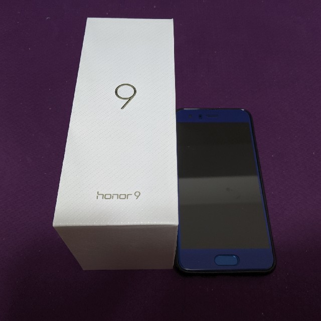 ANDROID(アンドロイド)の【サボリーヌ様専用】ファーウェイ honor9 HUAWEI スマホ/家電/カメラのスマートフォン/携帯電話(スマートフォン本体)の商品写真