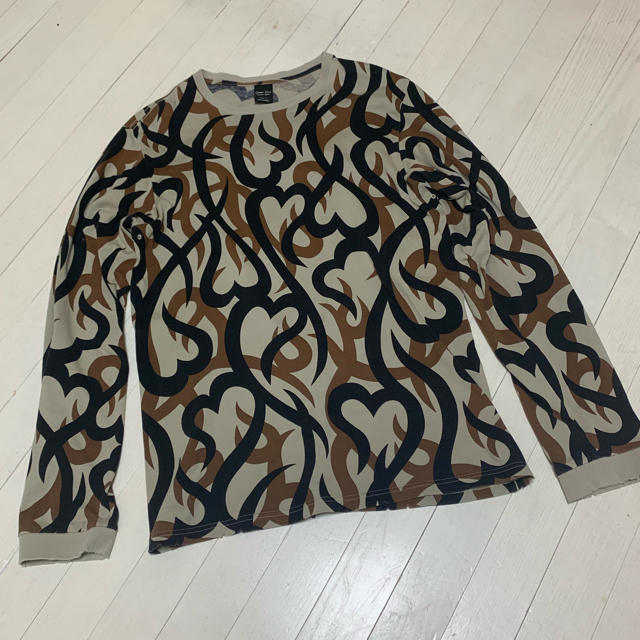 NUMBER (N)INE(ナンバーナイン)のNumber Nine 2004AW tribal camo L/S メンズのトップス(Tシャツ/カットソー(七分/長袖))の商品写真