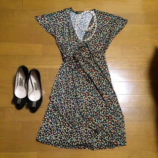 ビーシービージーマックスアズリア(BCBGMAXAZRIA)のフランス製ジャージワンピース♡美品(ミニワンピース)