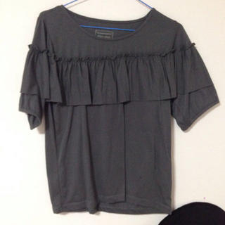 サマンサモスモス(SM2)のSM2 フリルTシャツ(Tシャツ(半袖/袖なし))