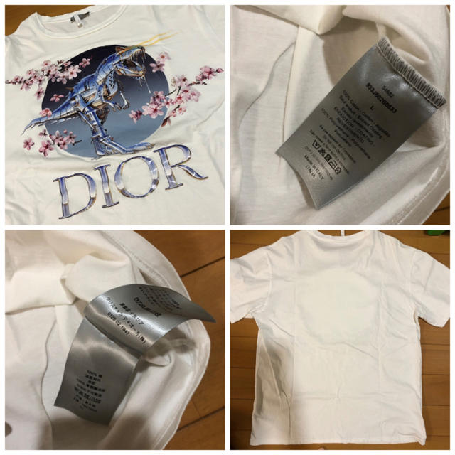 2019年 新作 DIOR  Tシャツ ホワイト Lサイズ