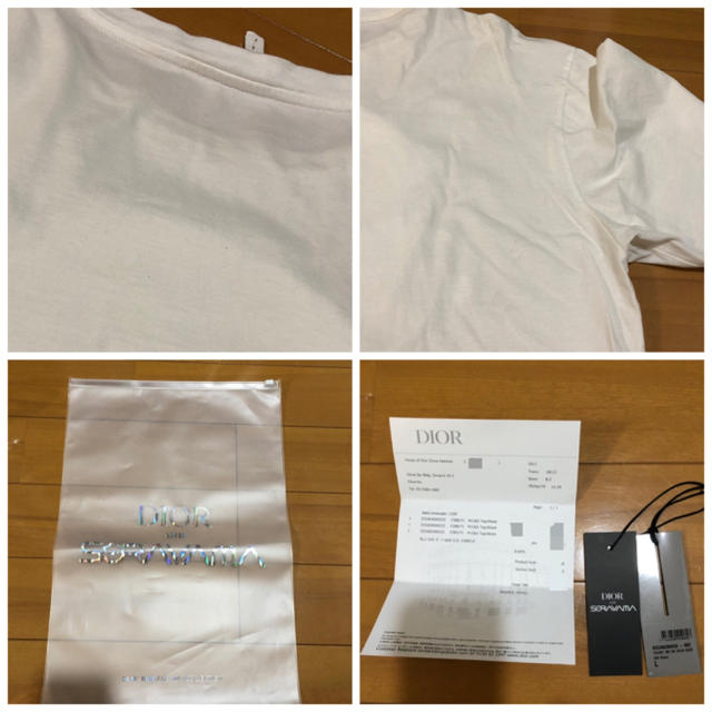 2019年 新作 DIOR  Tシャツ ホワイト Lサイズ
