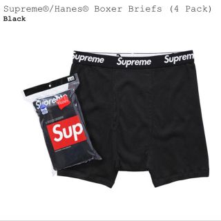 シュプリーム(Supreme)のsupreme hanes boxer briefs black small 2(ボクサーパンツ)