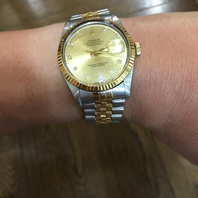 ROLEX(ロレックス)のロレックス 16013 10p ダイヤ メンズ メンズの時計(腕時計(アナログ))の商品写真