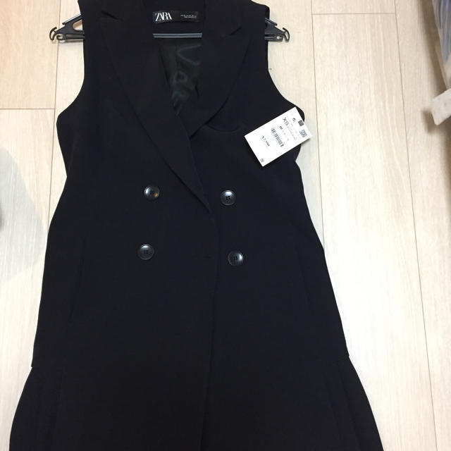 ZARA(ザラ)の専用！ZARA ロングジレ レディースのトップス(ベスト/ジレ)の商品写真