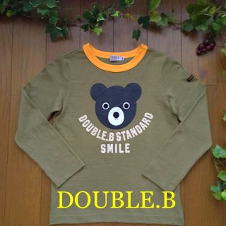 ダブルビー(DOUBLE.B)のダサイゴー様専用です  DOUBLE. B トップス  長袖Tシャツ ロンT(Tシャツ/カットソー)