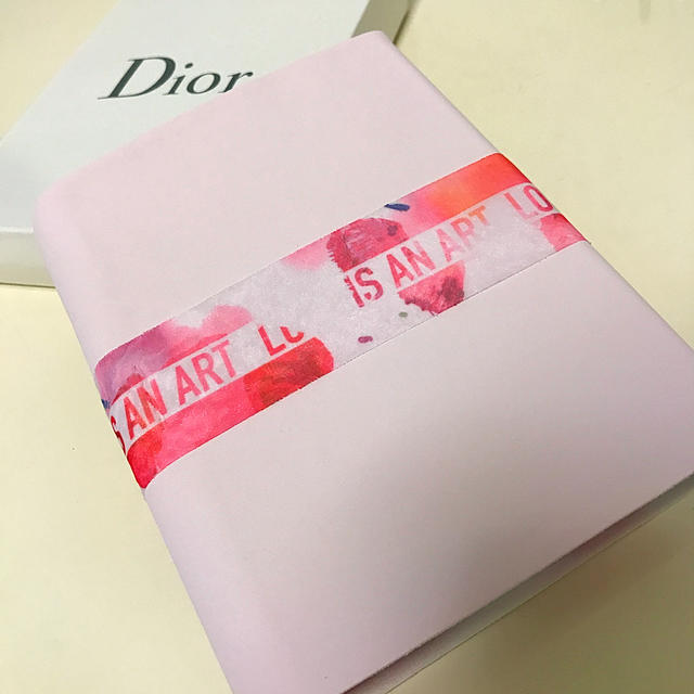 Dior(ディオール)の非売品 Dior ノートブック インテリア/住まい/日用品の文房具(ノート/メモ帳/ふせん)の商品写真