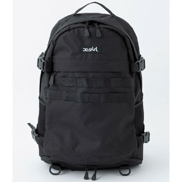 バッグ【新品】X-girl  ADVENTURE BACKPACK BOX LOGO