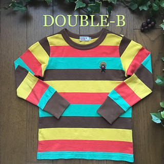 ダブルビー(DOUBLE.B)のMiki House DOUBLE. B トップス 長袖Tシャツ110(Tシャツ/カットソー)