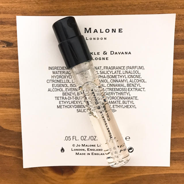 Jo Malone(ジョーマローン)のセール♬ JO MALONE ハニーサックル＆ダバナ 1.5ml コスメ/美容の香水(ユニセックス)の商品写真