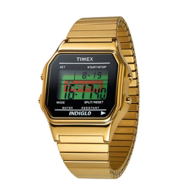 Supreme(シュプリーム)のSupreme Timex Digital Watch gold メンズの時計(腕時計(デジタル))の商品写真