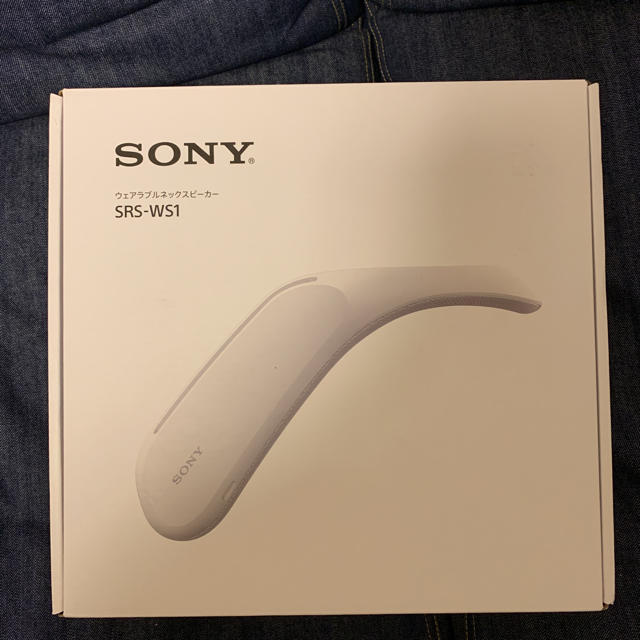 ウェアラブルスピーカー　SONY