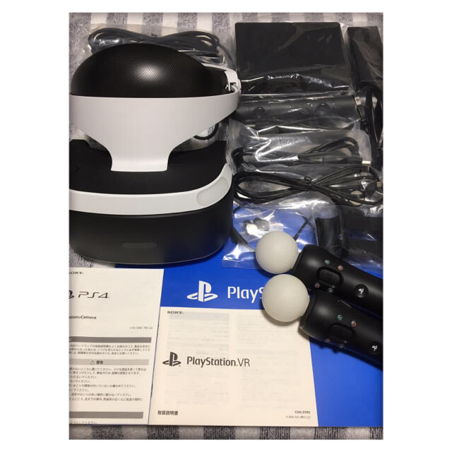 PlayStation VR(プレイステーションヴィーアール)の現行型 プレイステーションVR デイズ オブ プレイ スペシャル パック エンタメ/ホビーのゲームソフト/ゲーム機本体(その他)の商品写真