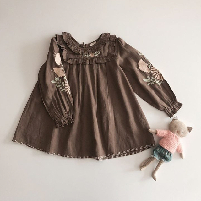 APOLINA barbara dress (olive) サイズL