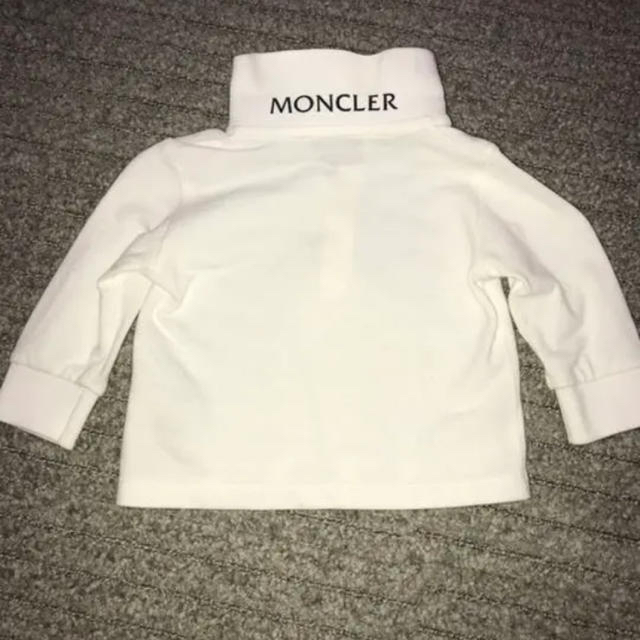 MONCLER(モンクレール)の希少 モンクレールベビーポロシャツ サイズ60 長袖 MONCLER キッズ/ベビー/マタニティのベビー服(~85cm)(その他)の商品写真