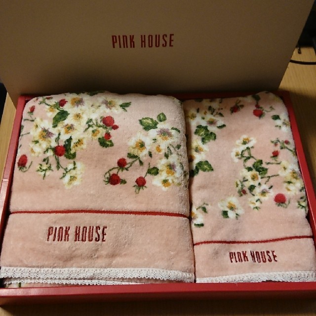 PINK HOUSE - ピンクハウスバスタオルセットの通販 by clock's shop｜ピンクハウスならラクマ
