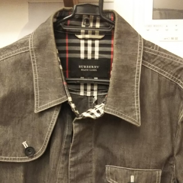 BURBERRY BLACK LABEL(バーバリーブラックレーベル)のBURBERRY デニムジャケット メンズのジャケット/アウター(Gジャン/デニムジャケット)の商品写真