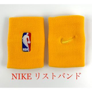 ナイキ(NIKE)のNIKE NBA●リストバンド 2個入り イエロー(バングル/リストバンド)