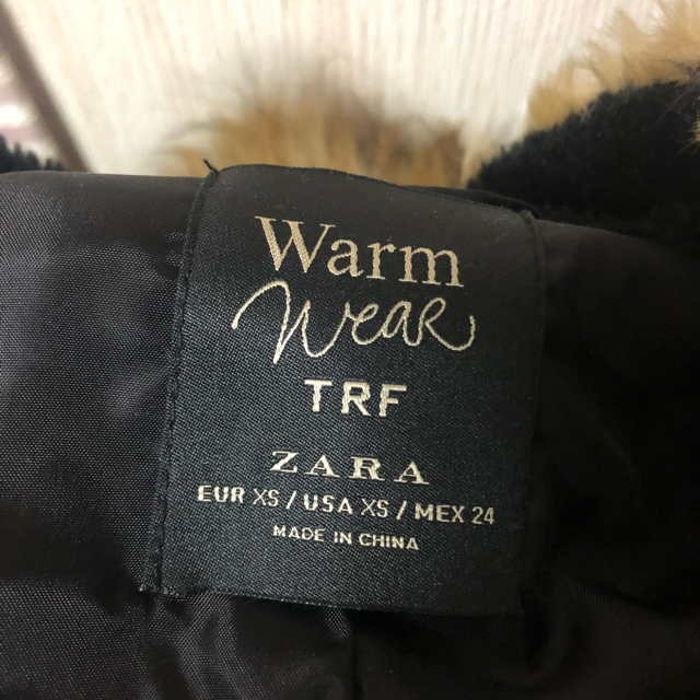 ZARA(ザラ)のコート レディースのジャケット/アウター(毛皮/ファーコート)の商品写真