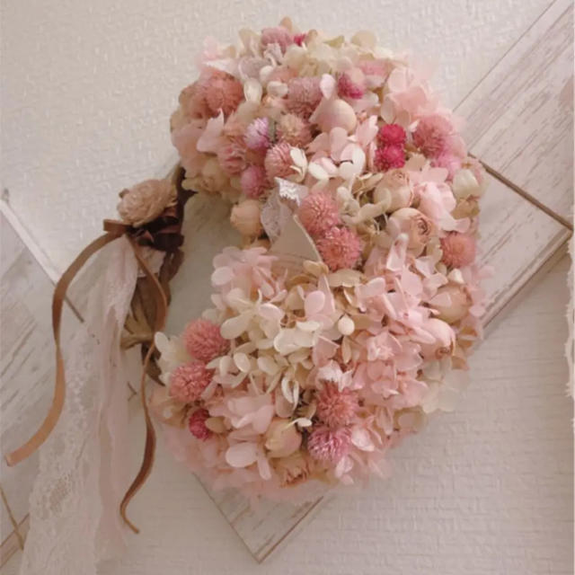 人気高評価 限定 by Yuu hana's shop｜ラクマ ピンク水無月紫陽花のムーンリースL a2の通販 国産格安