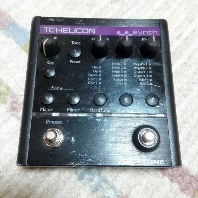 TC-HELICON VoiceTone Synth ボーカルエフェクター