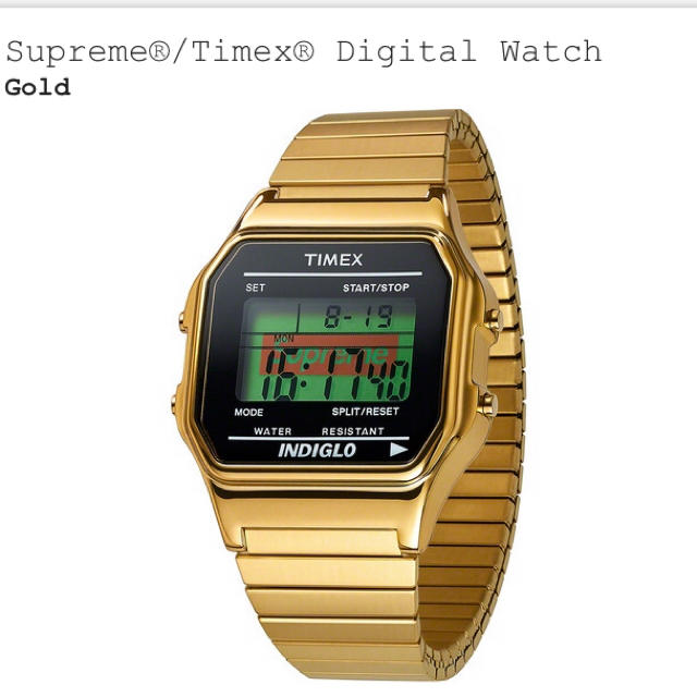Supreme(シュプリーム)のSupreme Timex Digital Watch メンズの時計(腕時計(デジタル))の商品写真