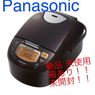 パナソニック(Panasonic)のPanasonic5.5合IH炊飯器IHジャーSR-HVD1080-T25日まで(炊飯器)