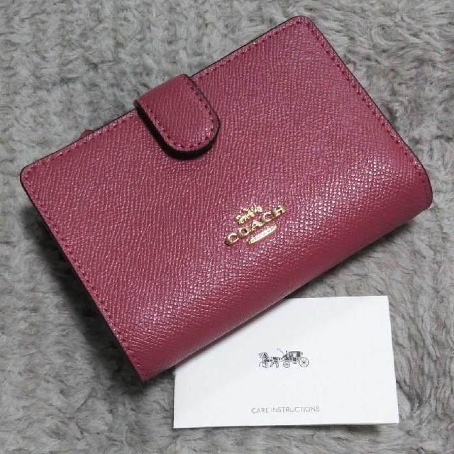 【新品】コーチ COACH 二つ折財布  F11484