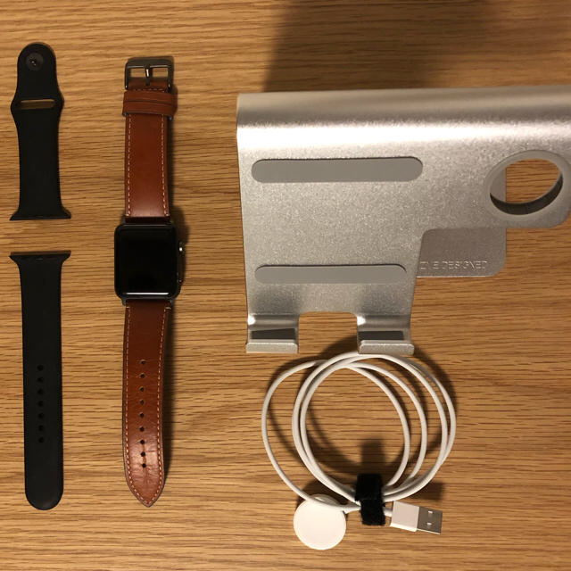 Apple watch series2 42mm スタンドセット