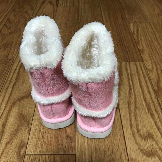 りんりん様専用　ピンクのブーツ キッズ/ベビー/マタニティのベビー靴/シューズ(~14cm)(ブーツ)の商品写真